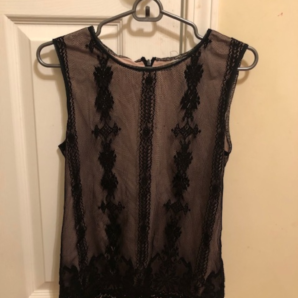 Studio M Lined Mesh Tank